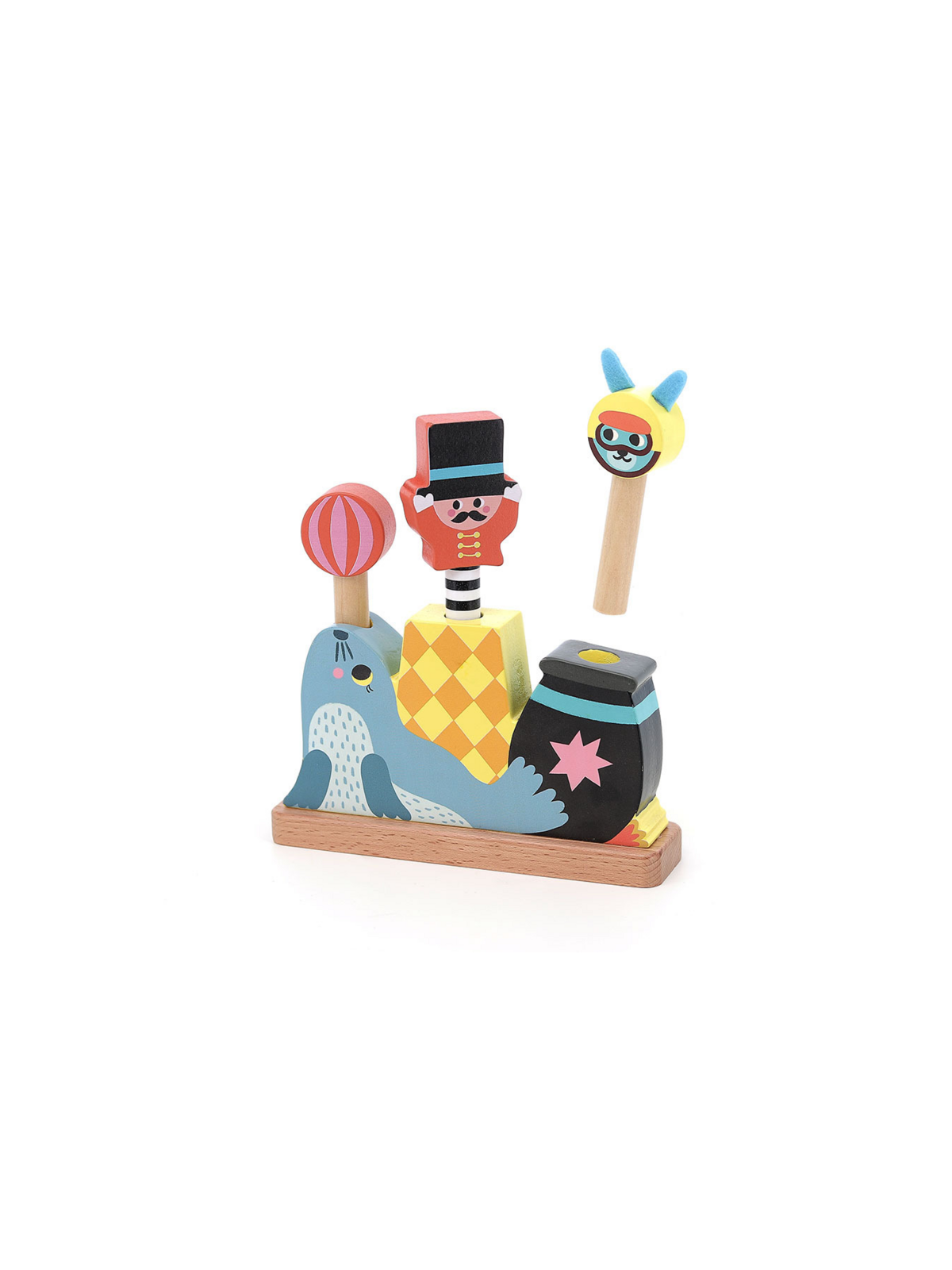 Pop-up en bois, Circus - Michelle Carlslund
