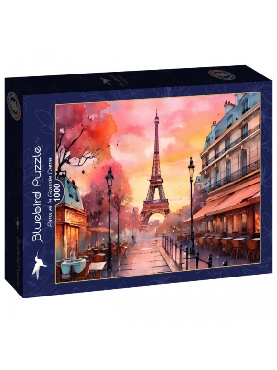 Paris et la Grande Dame puzzle 1000 pieces