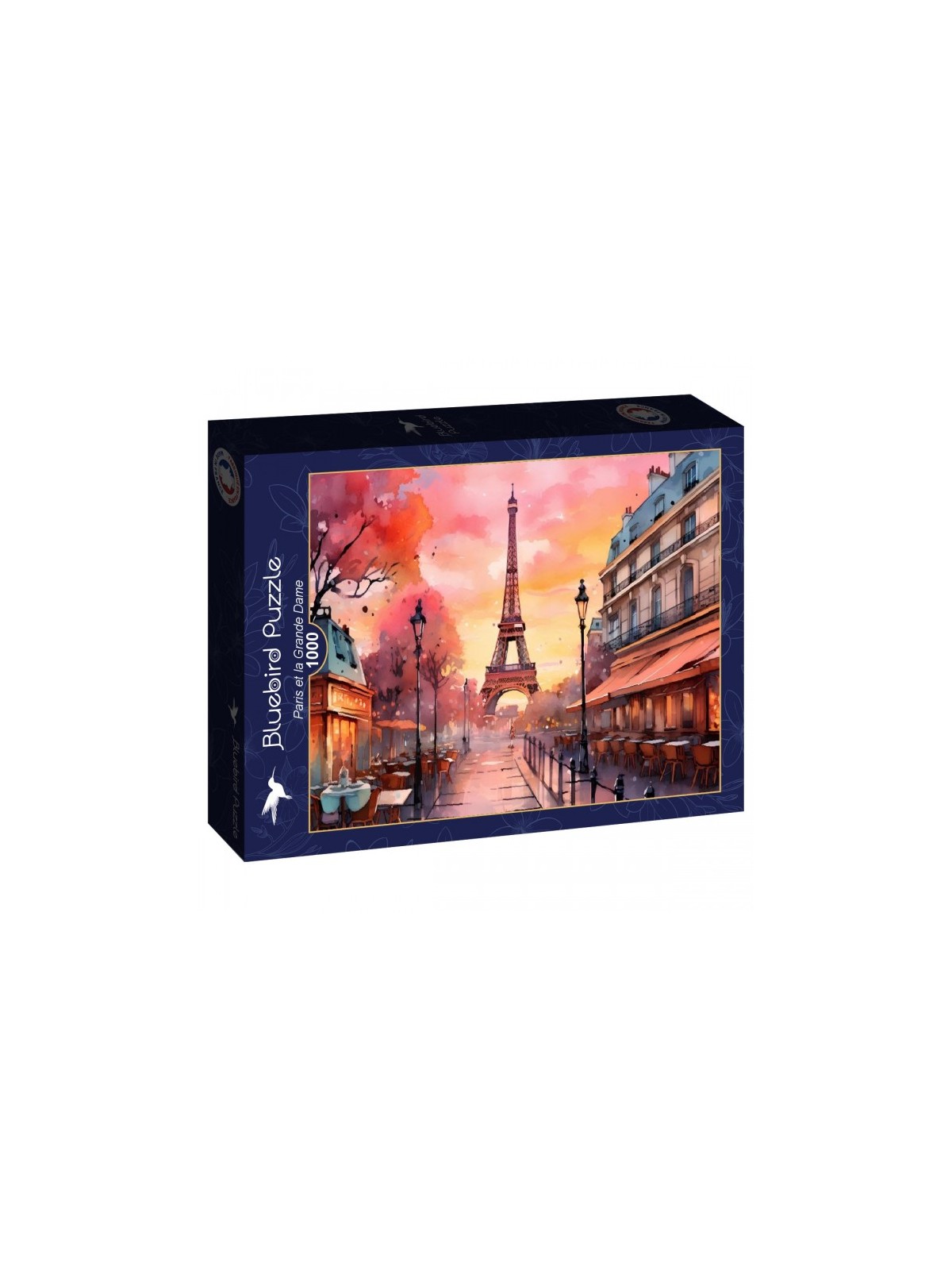 Paris et la Grande Dame puzzle 1000 pieces