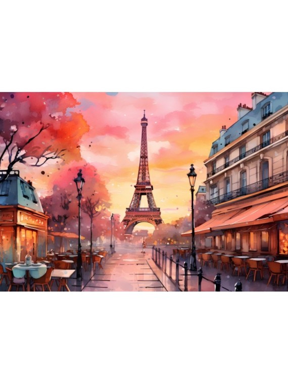 Paris et la Grande Dame puzzle 1000 pieces
