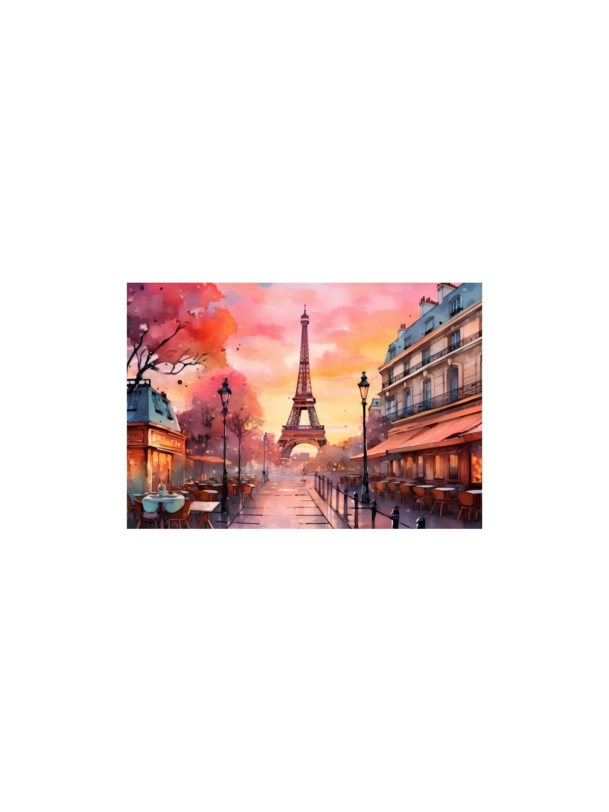 Paris et la Grande Dame puzzle 1000 pieces