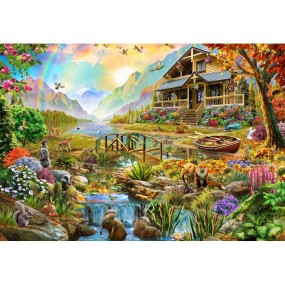 Country Paradise puzzle 1000 pieces