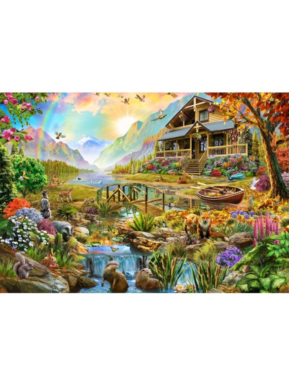 Country Paradise puzzle 1000 pieces