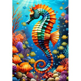 Seahorse puzzle 1000 pieces