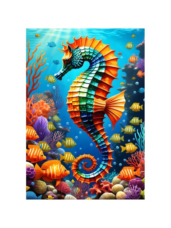 Seahorse puzzle 1000 pieces