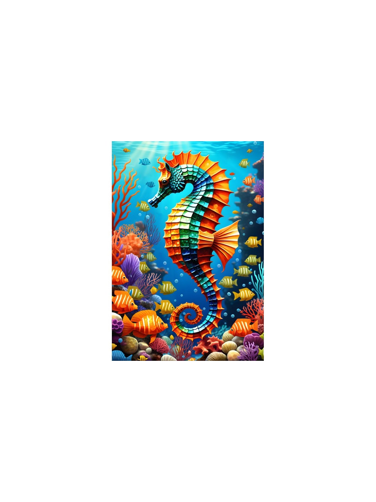 Seahorse puzzle 1000 pieces