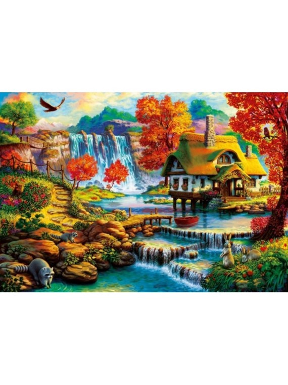 Country House puzzle 1000 pieces