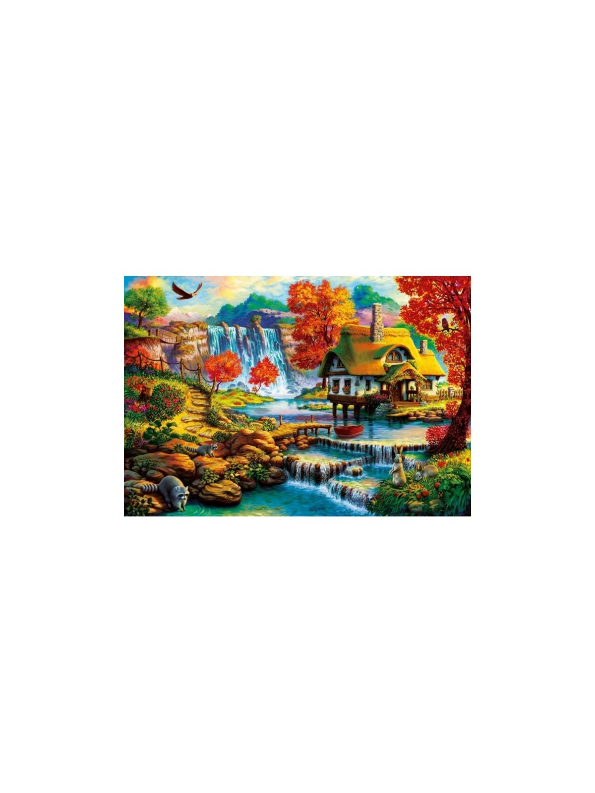 Country House puzzle 1000 pieces
