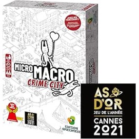 MICRO MACRO : Crime City - Jeu de société - Jeu d'enquêtes