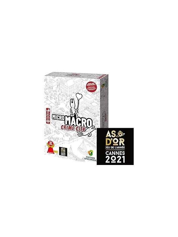 MICRO MACRO : Crime City - Jeu de société - Jeu d'enquêtes