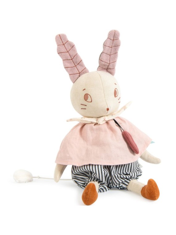Poupée musicale lapin