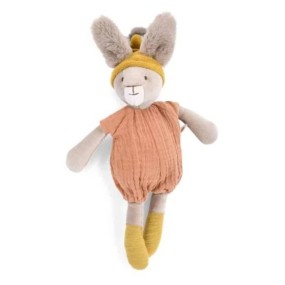Petite peluche Lapin argile