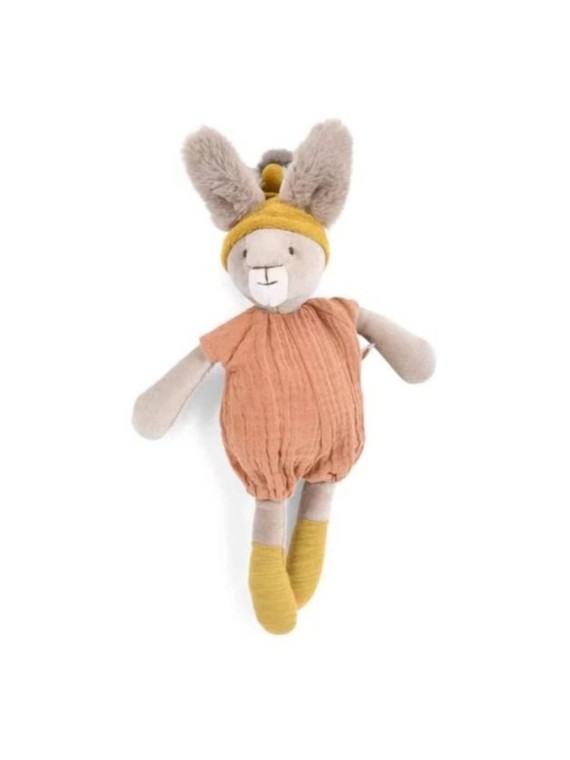 Petite peluche Lapin argile