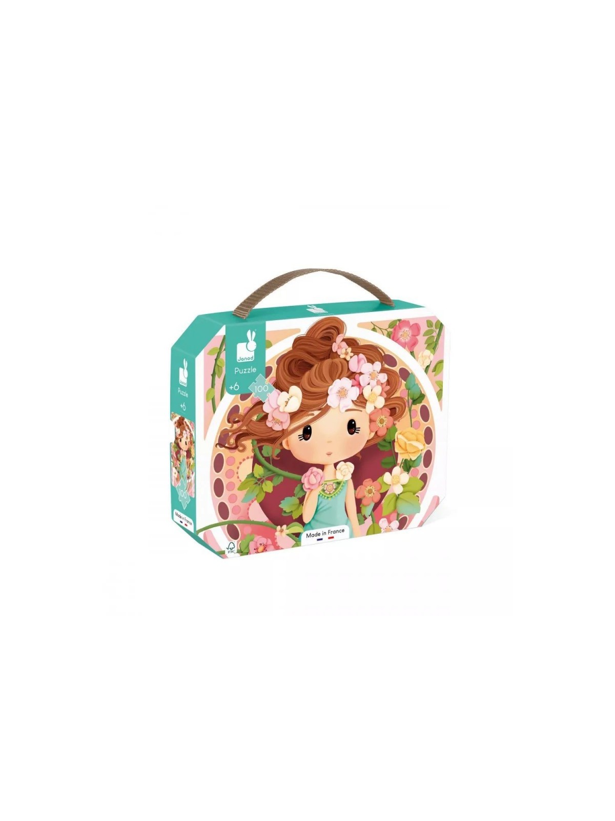 Puzzle Inspiré de Mucha 100 pièces