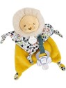 Doudou attache sucette Lion - 20 cm