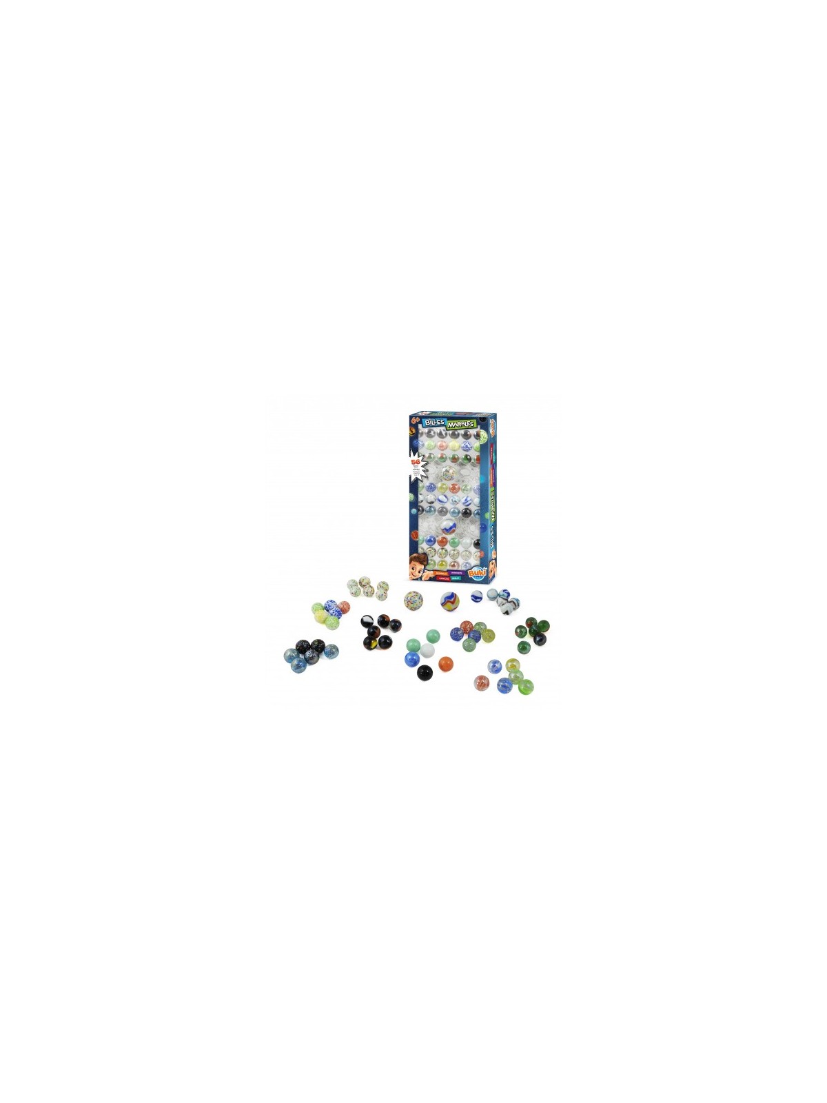 Coffret Billes - 56 billes
