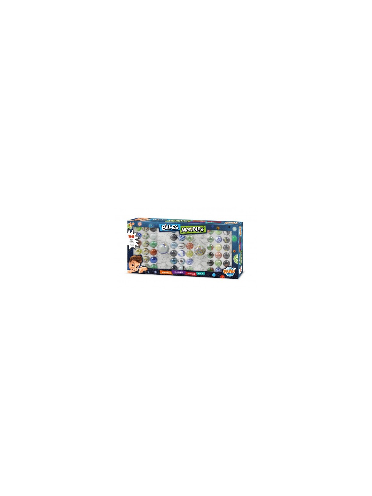 Coffret Billes - 56 billes