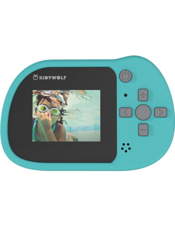 Appareil photo numérique et vidéo Kidycam Waterproof cyan