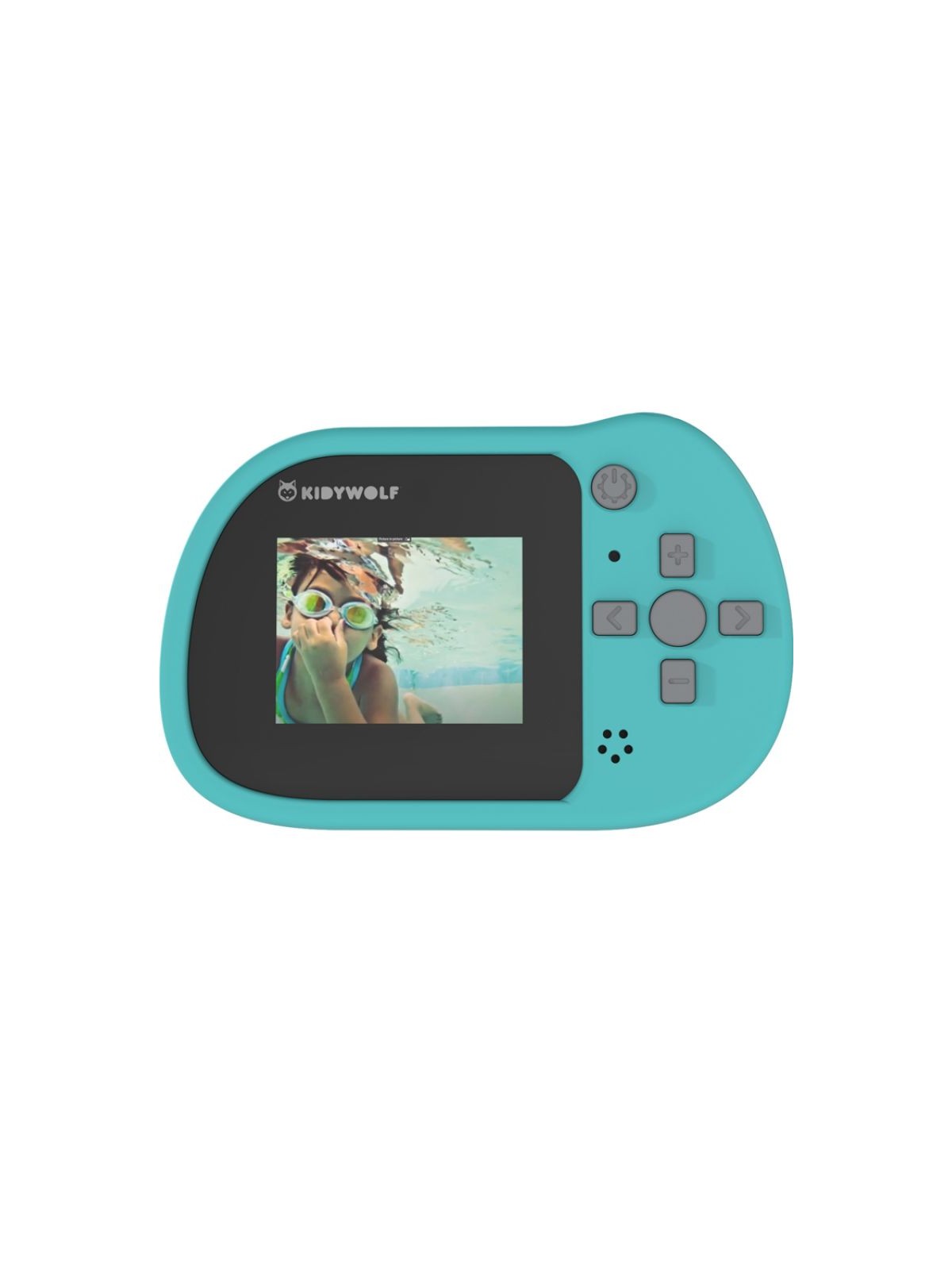 Appareil photo numérique et vidéo Kidycam Waterproof cyan