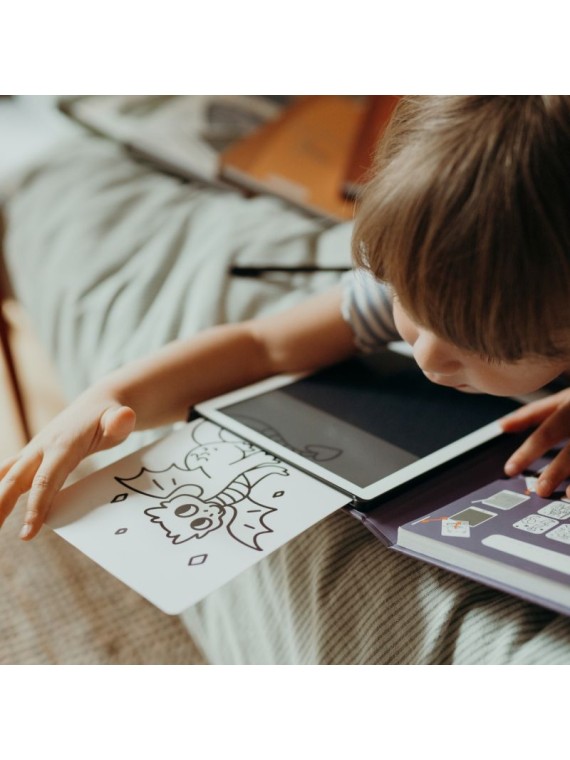Kidydraw-mini tablette à dessin galaxie