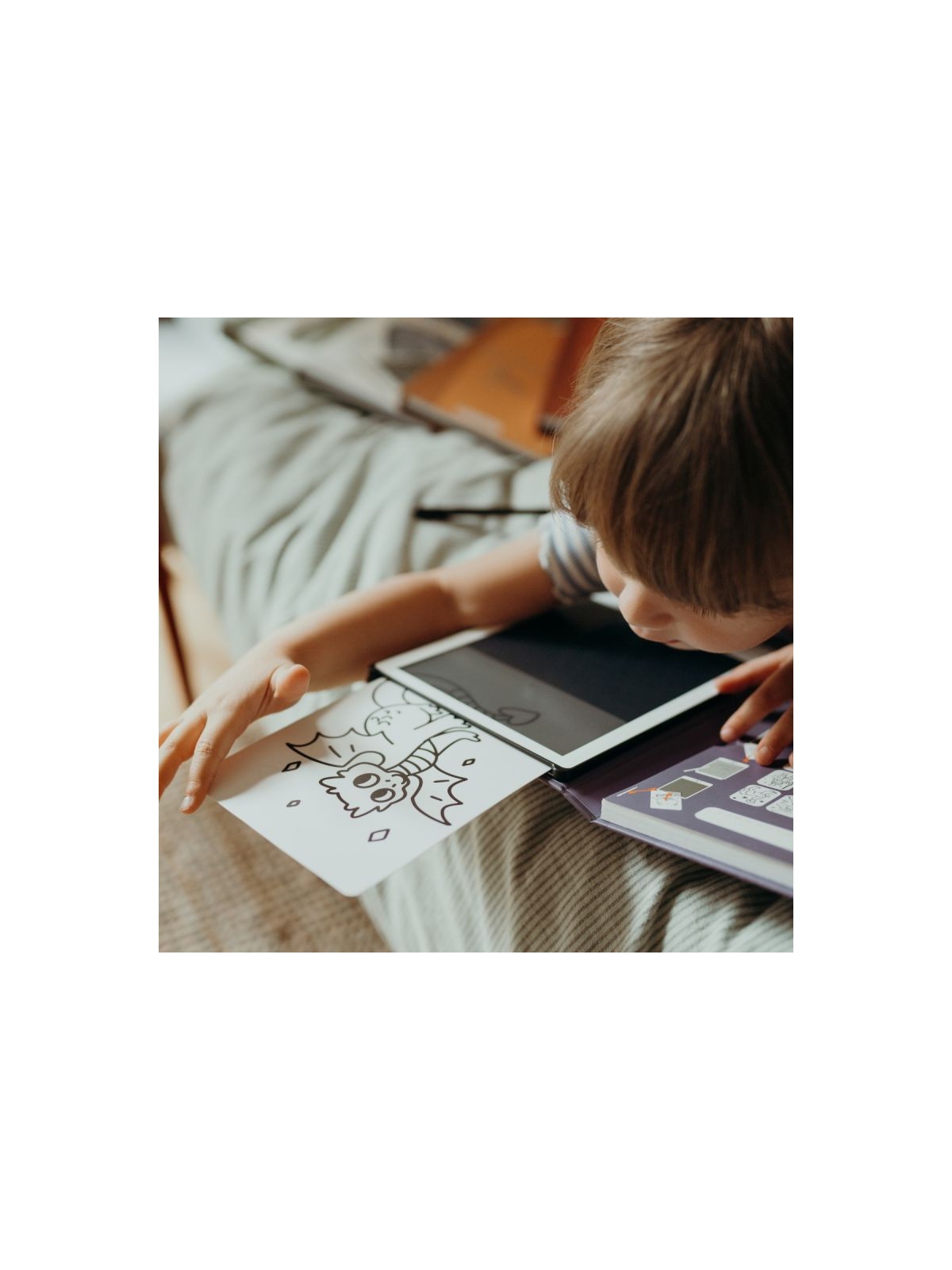 Kidydraw-mini tablette à dessin galaxie
