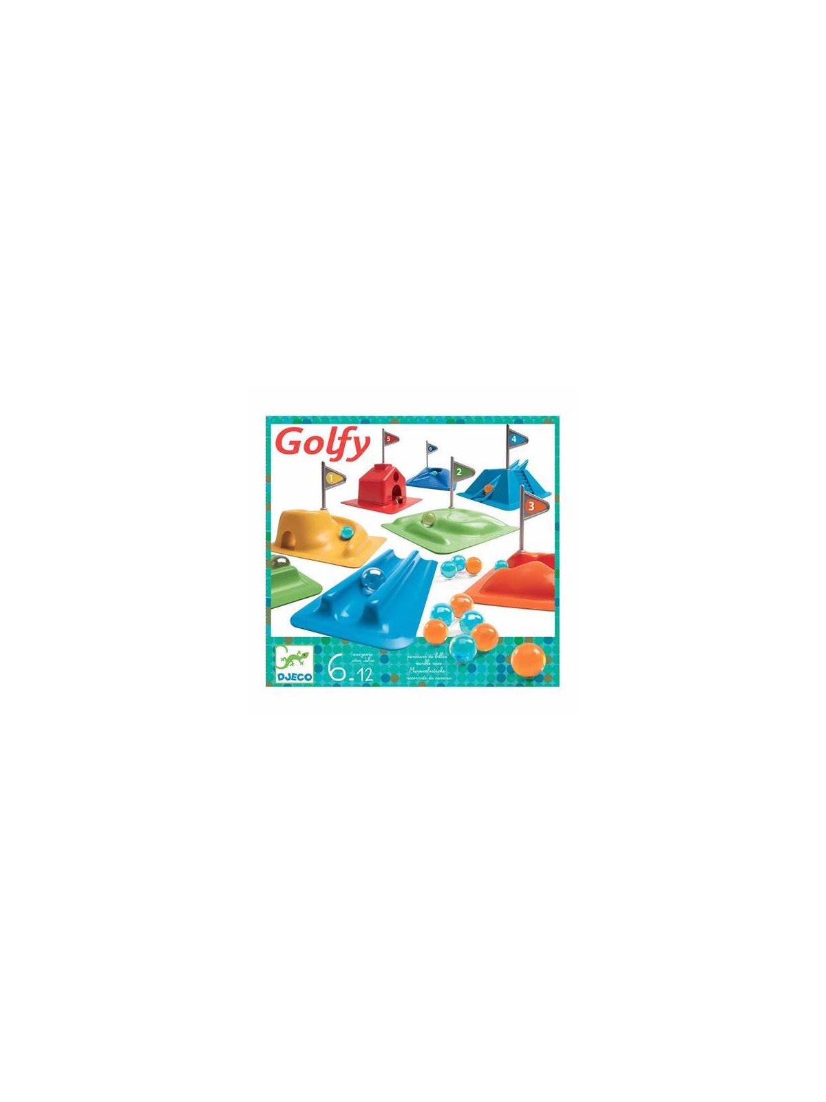 Golfy parcours de billes