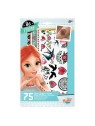 75 Tattoos lavables - Colorés