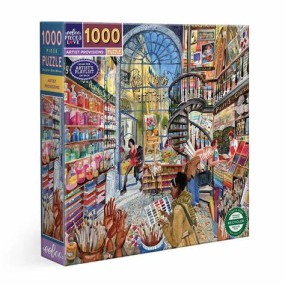 Puzzle 1000 pcs Artist provisions - Eeboo