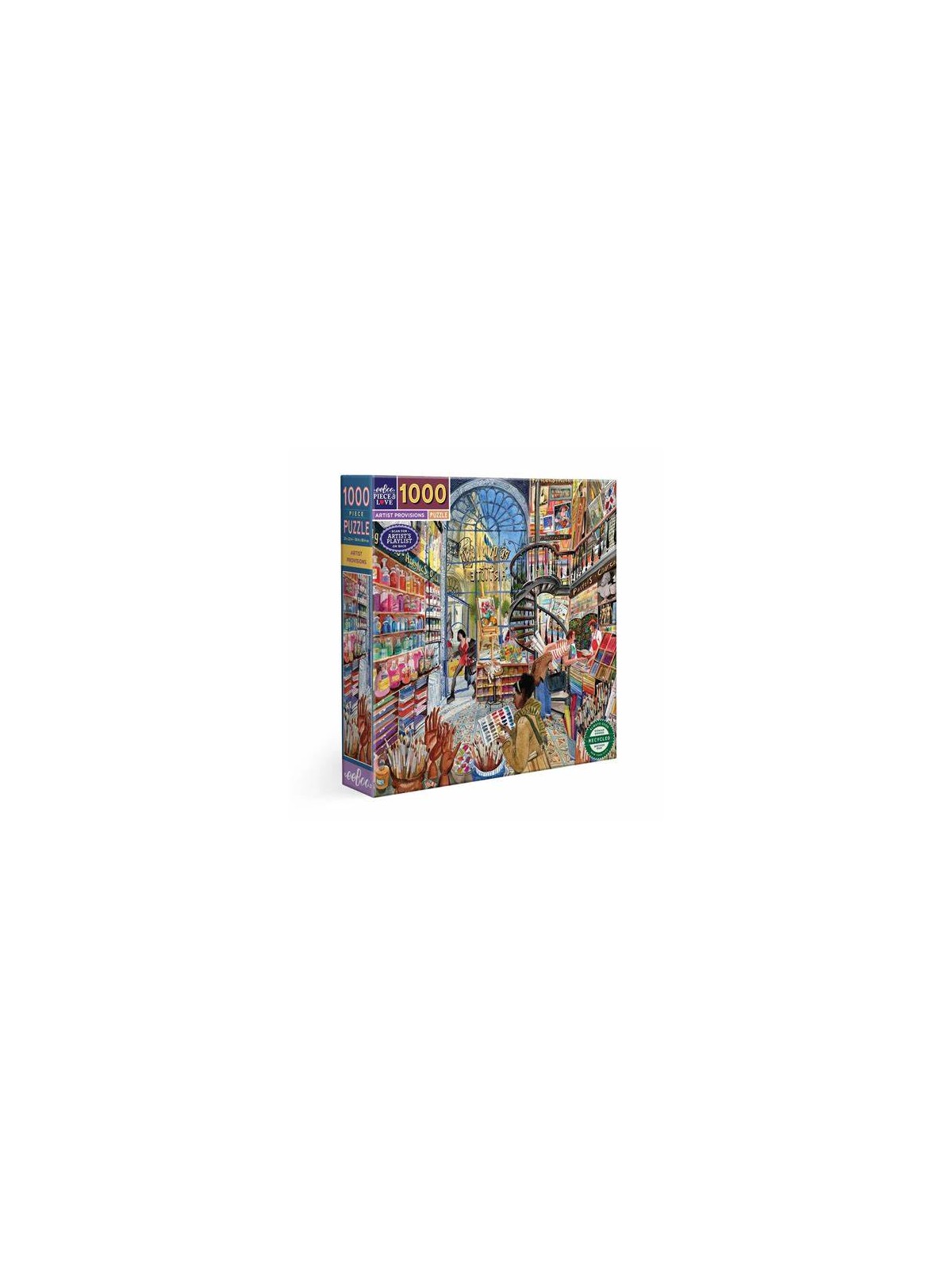 Puzzle 1000 pcs Artist provisions - Eeboo