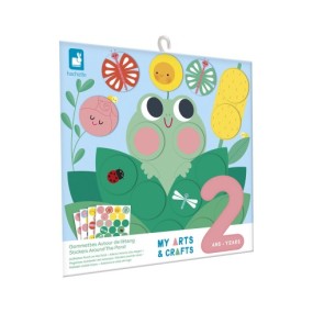 Coffret Créatif Gommettes Autour de l'étang - 2 ans