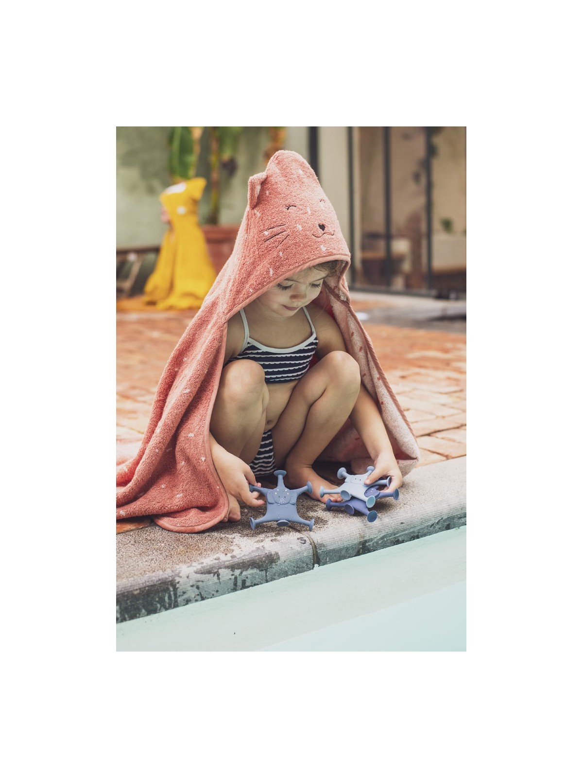 Cape de bain 70/130 cm Mrs Cat