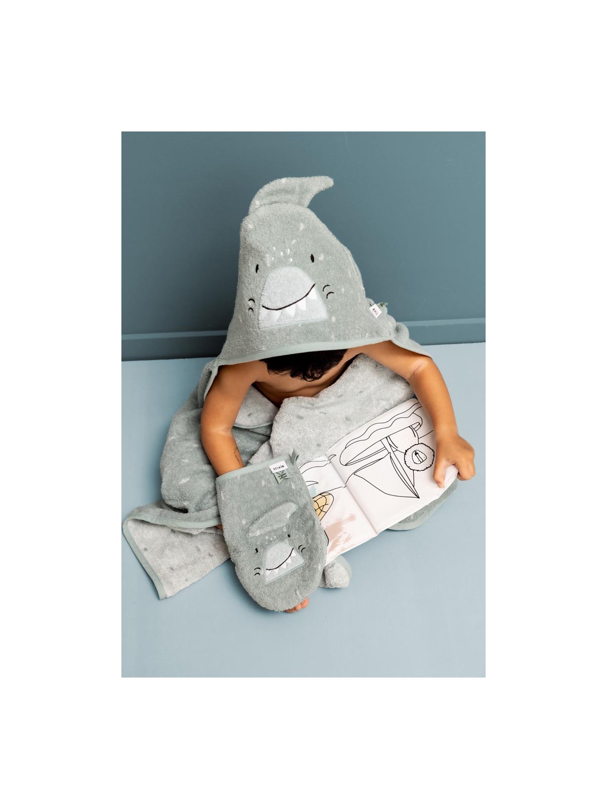 Cape de bain 70/130 cm Mr Shark