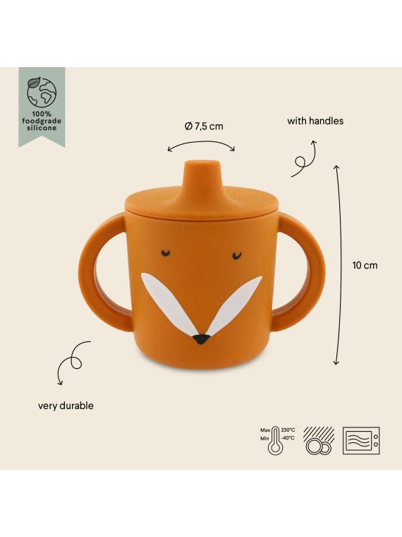 Tasse d'apprentissage en silicone -