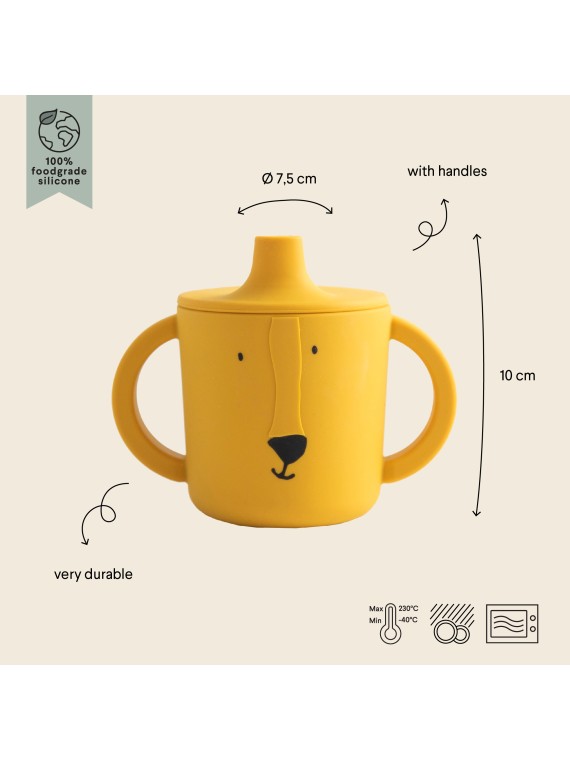 Tasse d'apprentissage en silicone - Mr. Lion