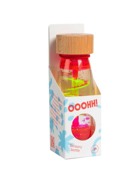 Bouteille sensorielle Move Spiral Pink