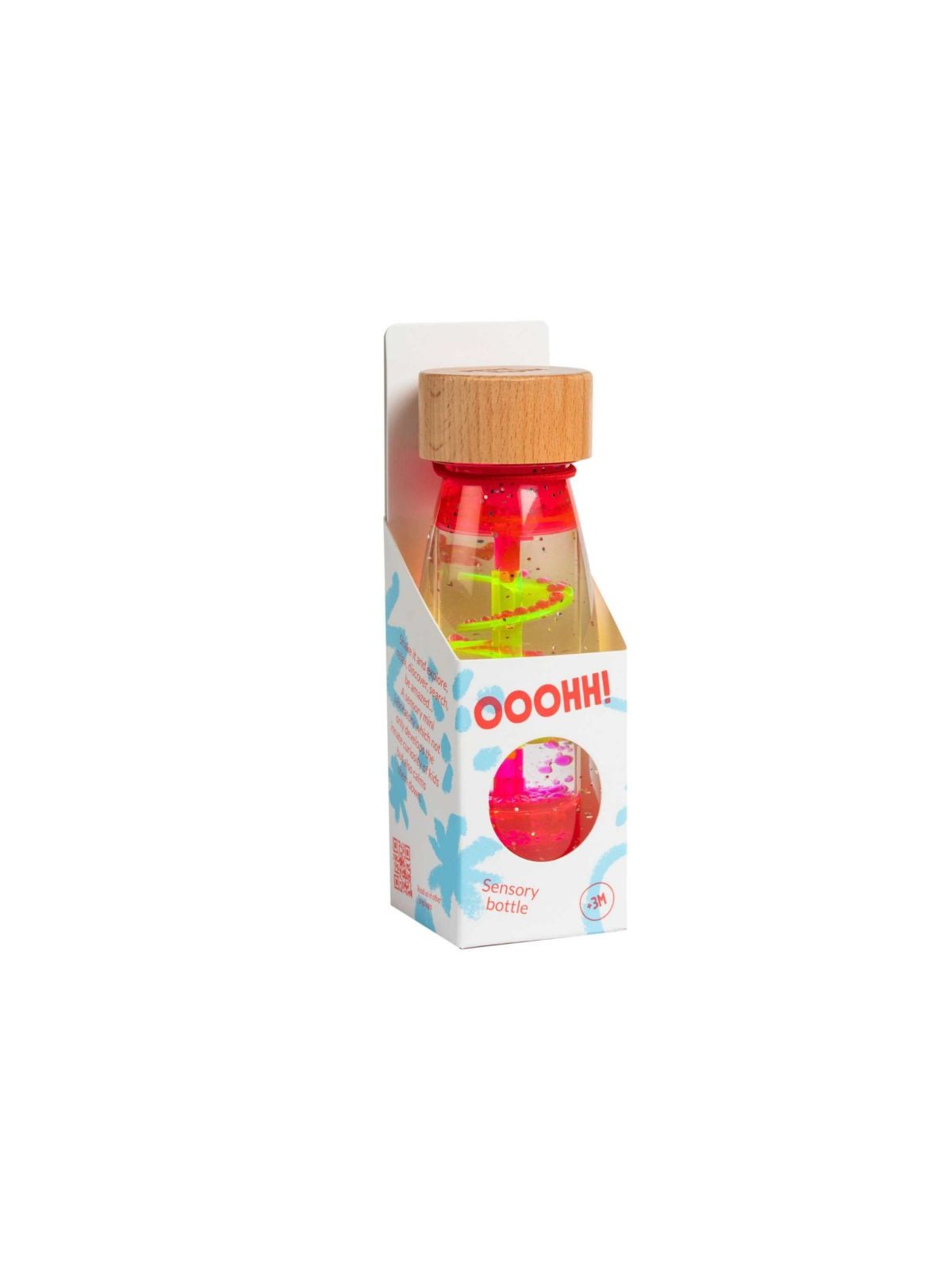 Bouteille sensorielle Move Spiral Pink