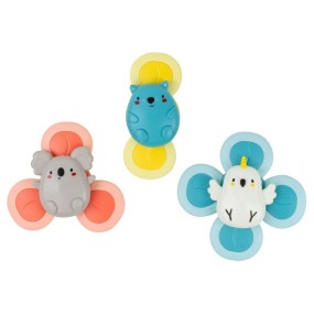 Lot de 3 spinners sensoriels animaux australiens