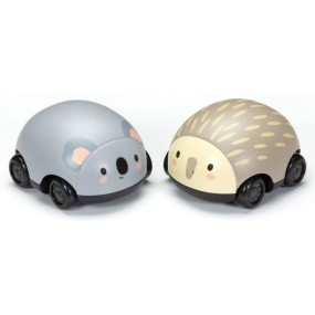 Lot de 2 véhicules à friction animaux australiens