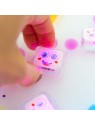 4 cubes lumineux Party Pal blanc