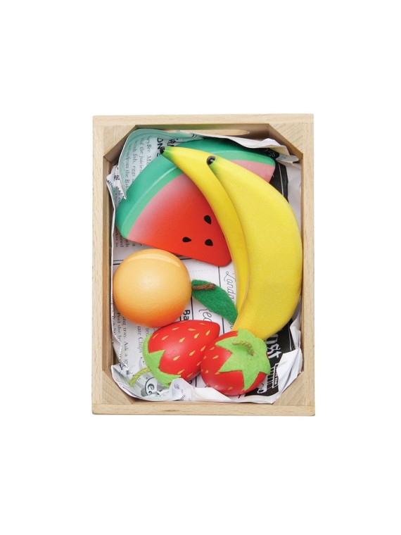 Le Toy Van caisse en bois de fruits pour le marché