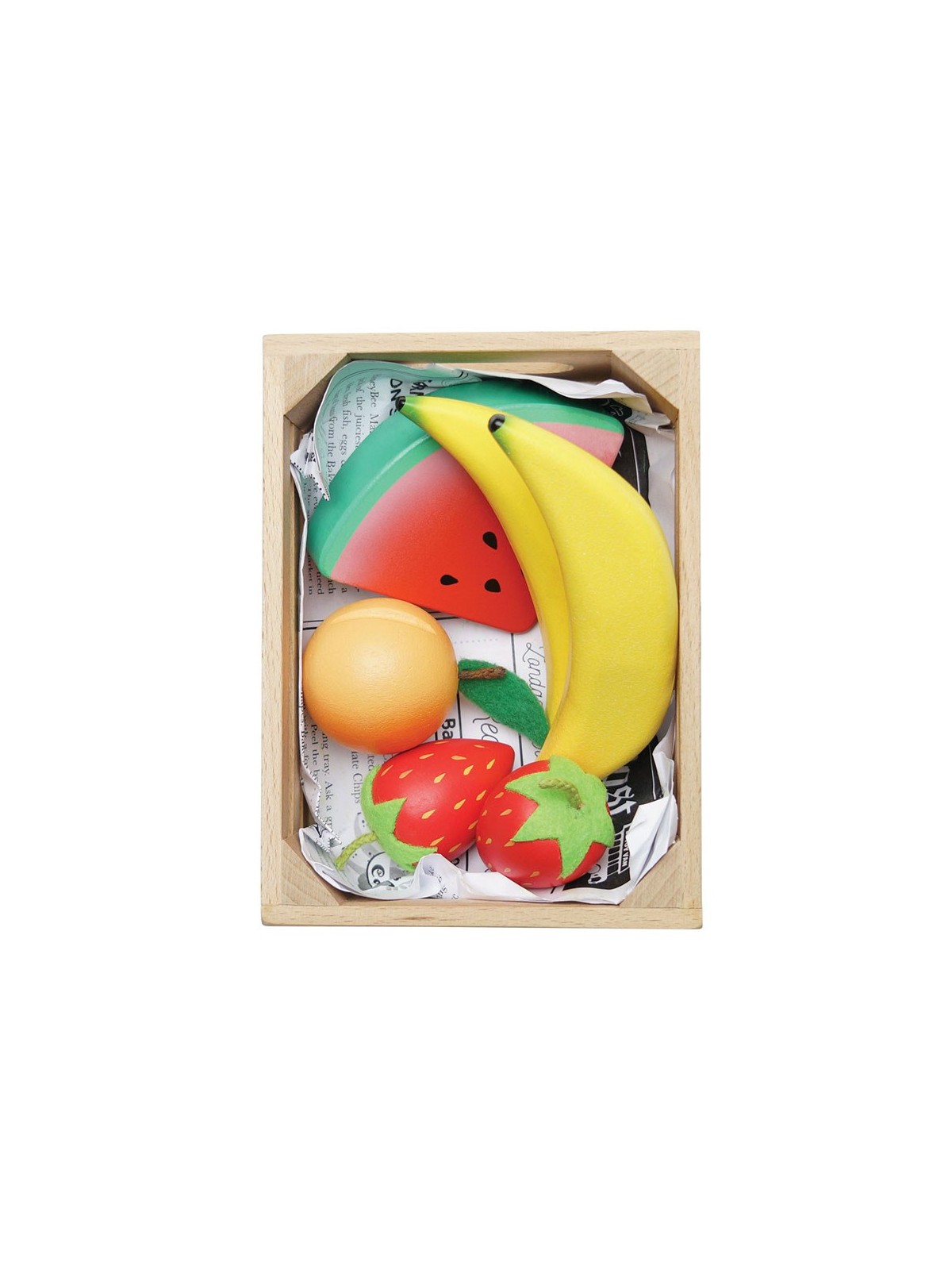 Le Toy Van caisse en bois de fruits pour le marché