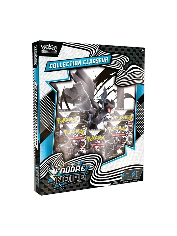 Pokémon - Portfolio et 5 Boosters EV10.5 Écarlate et Violet