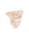 Lange bébé 70x70cm Bianca Bouquet Écru