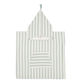 Poncho de bain Rayures Blue cloud 1-3 ans