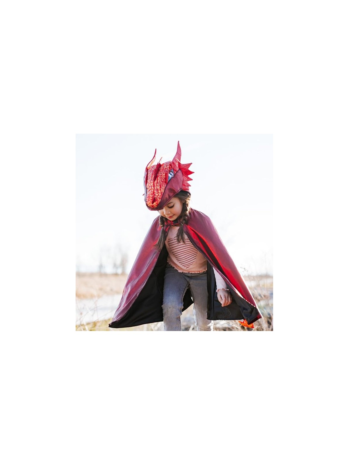 Rubis Dragon métallisé 3-4 ans