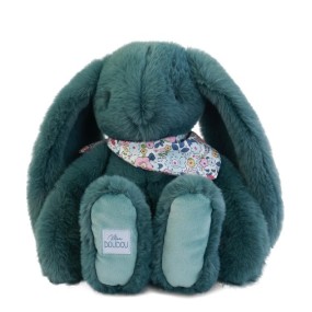 Eluche lapin Vert 35 cm - Lapin Fleurette