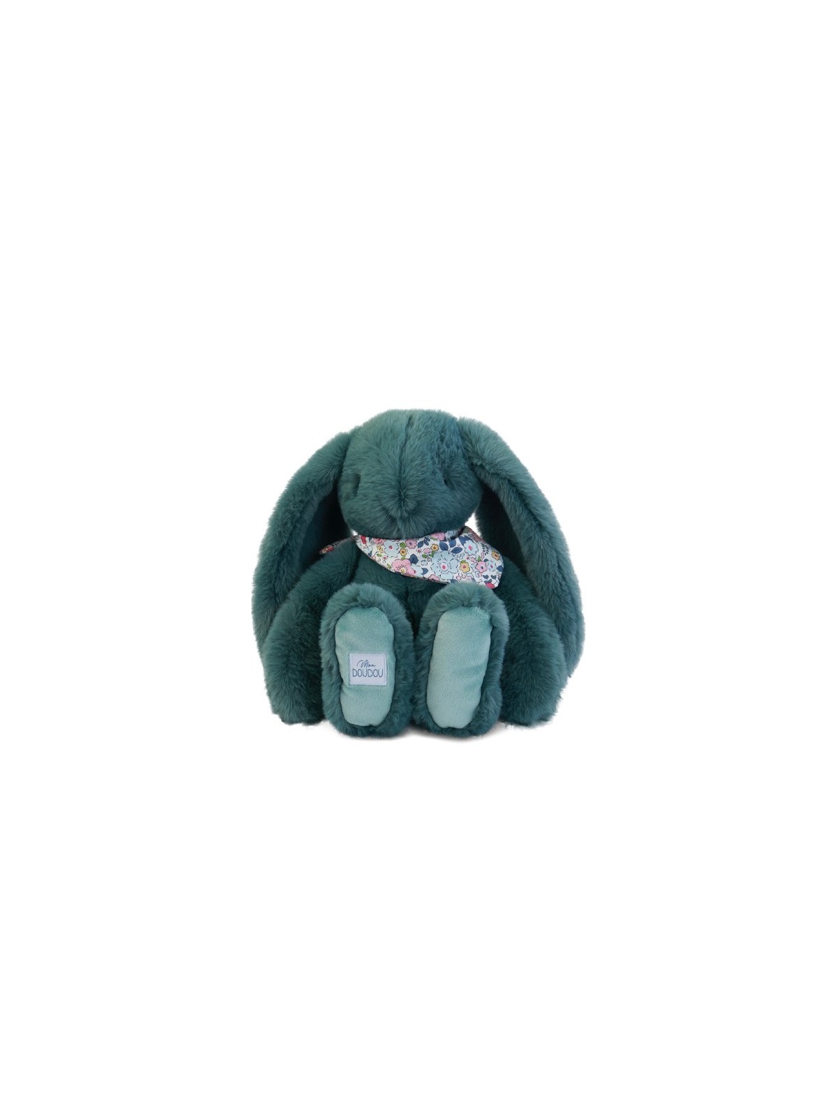 Eluche lapin Vert 35 cm - Lapin Fleurette