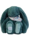 Eluche lapin Vert 35 cm - Lapin Fleurette