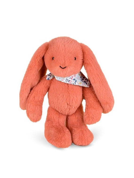 Peluche lapin Orange Terracotta 35 cm - Lapin Fleurette