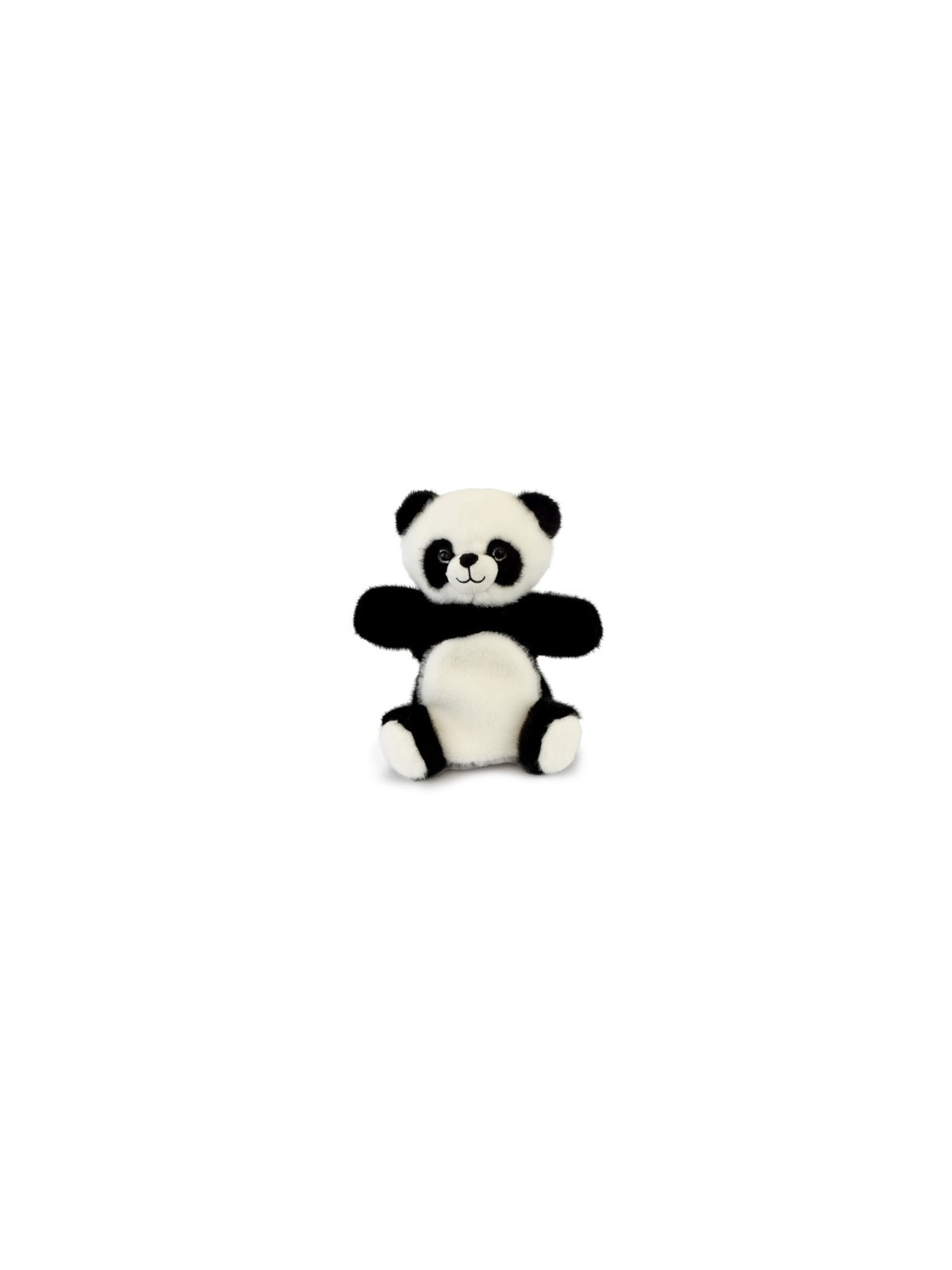 Marionnette Panda noir et blanc - 24 cm
